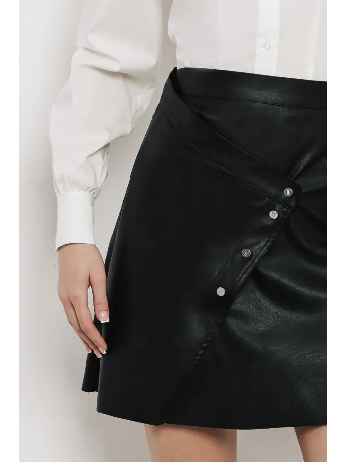 Amnesia FIZZI sukňa koženková